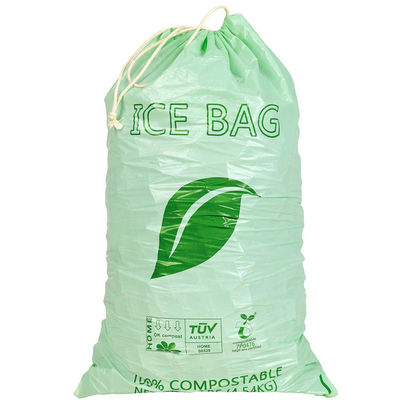 1.5mil ijs Poly Biologisch afbreekbaar Composteerbaar de Opslaggebruik Lage MOQ van de Verpakkingszak