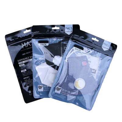 De plastic Mond dempt 120 Zakken van de Microns Opnieuw te gebruiken Ritssluiting voor N95-Masker