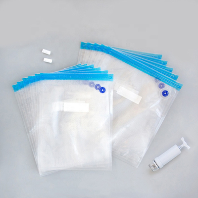 50-200microns Zakken van de Voedsel maken de Vacuümverzegelaar, 9 Resealable Plastic Zakken van X12 schoon