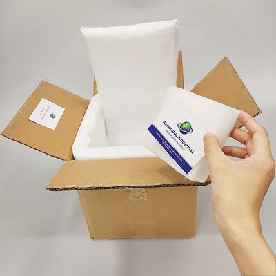 Gepersonaliseerde 8in 10in 12in Thermisch Geïsoleerde Shipping Box Liner PE Geïsoleerde Bag Liner