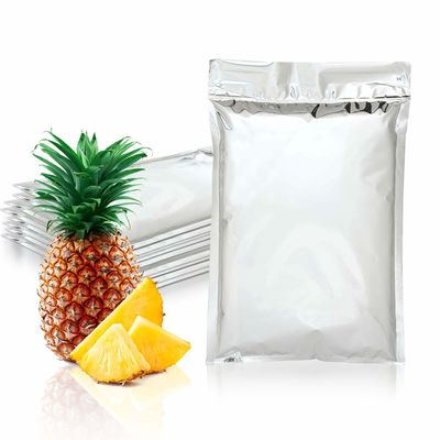 Zilveren geïsoleerde zendingenveloppen metalen geïsoleerde foliezakken met zelfverzegelend slotgeïsoleerde thermische zakken